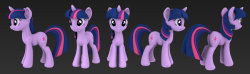 Twilight - Wip 03 by ~Hashbro All my wallets, take them. (Hashbro is the brony that makes those awesome 3d printed ponies&hellip; so yep&hellip; no getting out of it this time&hellip; too much want :S)