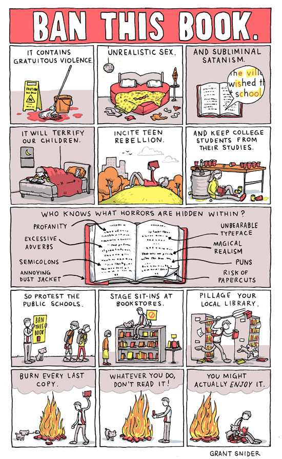 incidentalcomics:  Ban This Book. 