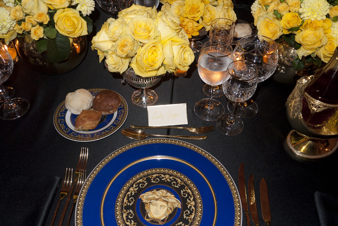 terrysdiary:  Gaga’s place setting. 