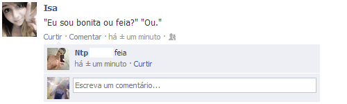  Coitada…  