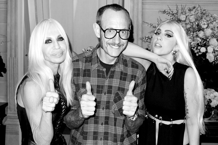 terrysdiary:  Me, Donatella and Gaga #1 