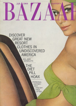 the60sbazaar:  Harper’s Bazaar, January