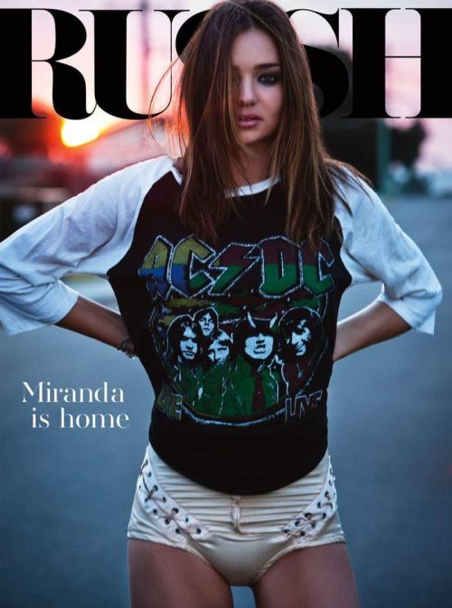 RUSSH No.48 Oct/Nov 2012 Miranda Kerr by Hugh Lippe 