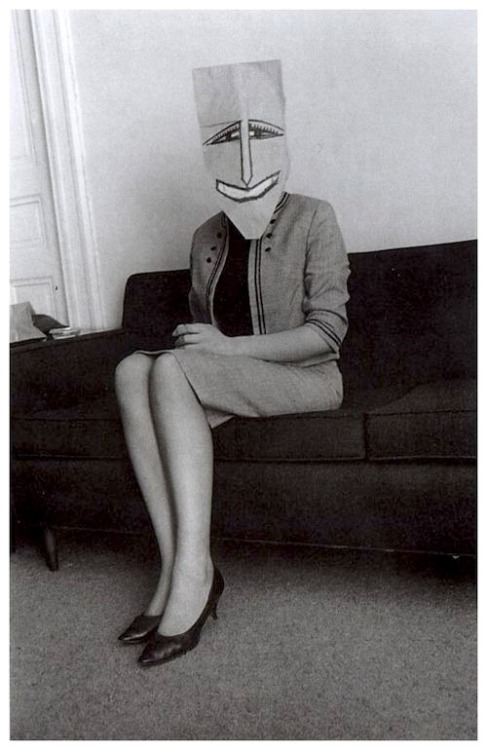 MasqueradeA collaboration between the artist Saul Steinberg and the photographer Inge Morath, taken 