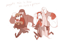 Spys-Cock:  Parallelpie:  I Can’t Stop…  Aw Kawaii Engie Looks Terrified Wow