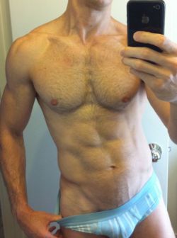 2hot2bstr8:  PERFECT length of chest hair…..i