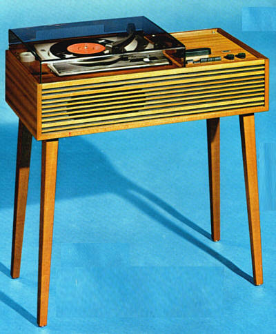 midcenturymodernfreak:  AGA 3471 “Melogram” Transistor Console with Record Player