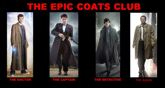 wearthewindythong:  littlelokilost:  emstro:  The Epic Coats Club. The Doctor. The