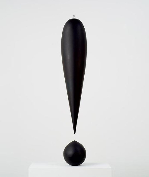 “exclamation mark” by richard artschwager