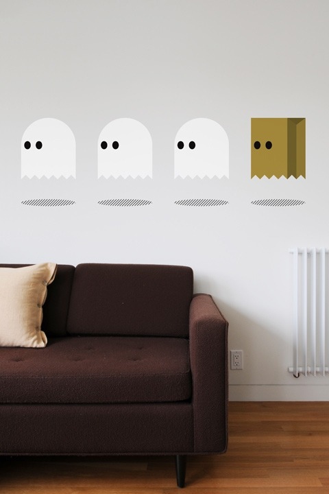 mahlibombing:  Gaming Inspired Wall Decals Created by Blik Wall Decals Available for purchase from their website 
