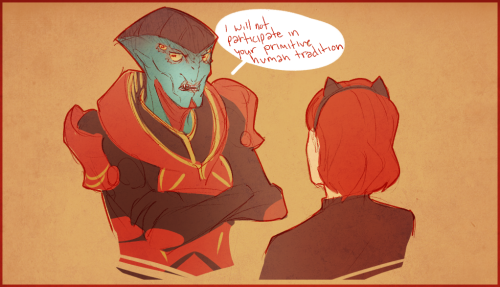 weissidian:Javik won’t be having any of your shit today, Shepard.