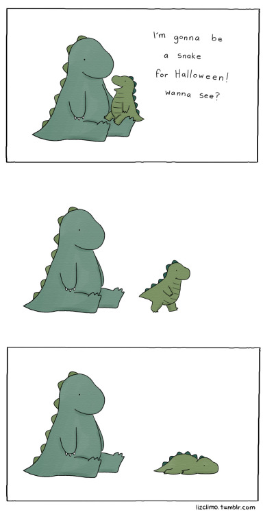 lizclimo:
“ halloween is coming! only four more weeks to pick out a better costume.
”