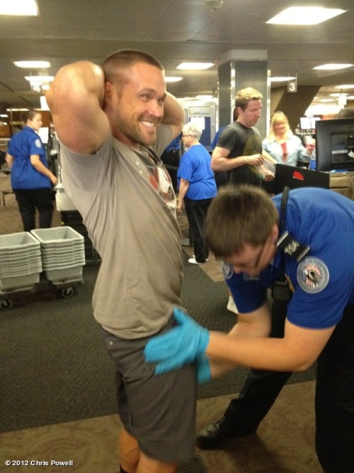 campusbeefcake:  first of all, i have never before wanted to be a TSA agent before now. second of al