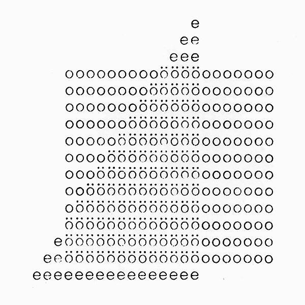 visual-poetry:  by ernst jandl (1964) 