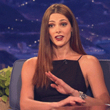 firecanlosecontrol:  ∟ Ashley Greene on Conan O’Brian  