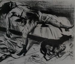 antitacta:  Otto Dix, Scéne de meutre (Murder scene), 1922. 