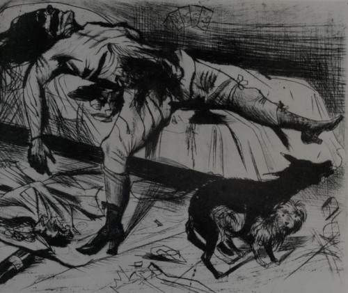 Porn photo antitacta:  Otto Dix, Scéne de meutre (Murder