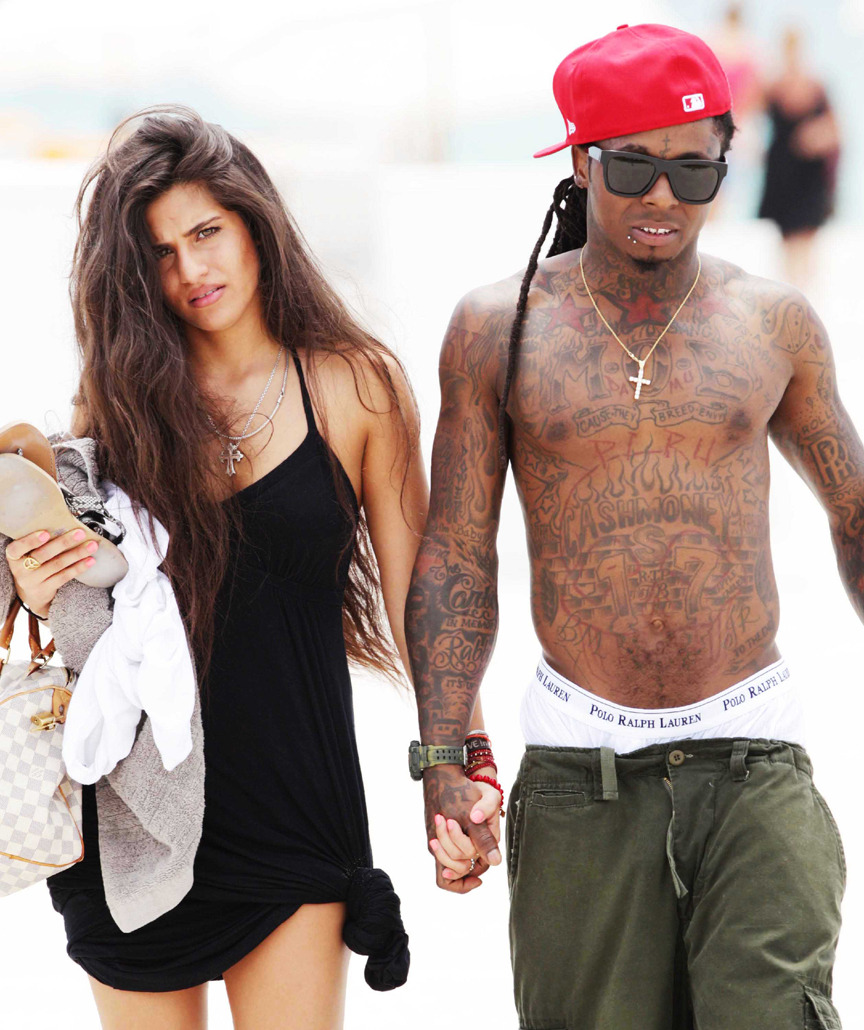 mykathegreat: LIL WAYNE AND DHEA SODANO they...
