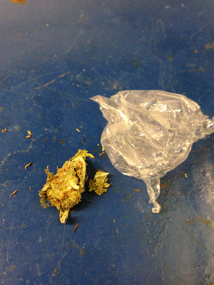 People really should know by now to empty the bag before you throw it out!! LOL