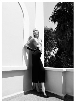 thequietfront:  Aline Weber by Koray Birand for Harper’s Bazaar Turkey 