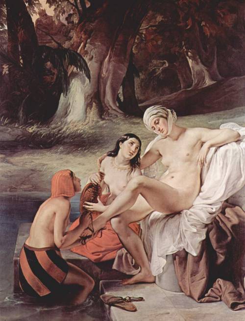 Bathing Bathsheba 1834.