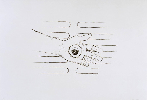inventaire:Robert GOBER Untitled (2000) Lithograph and screenprint on paper I thought of the drain