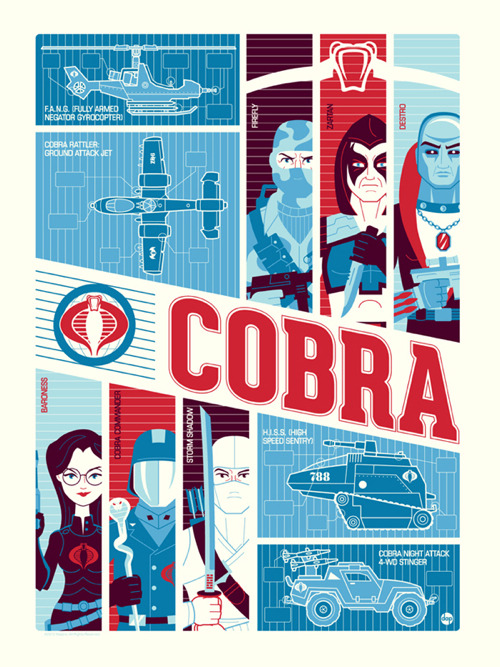 the-ill-jedi:  Officially Licensed Hasbro Prints by Tom Whalen and Dave Perillo. So F’N AWESOME!!! 