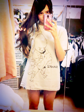 miroku48:  An’nin’s G+:10:09 p.m. 本日のTシャツ！笑The T-shirt of today!