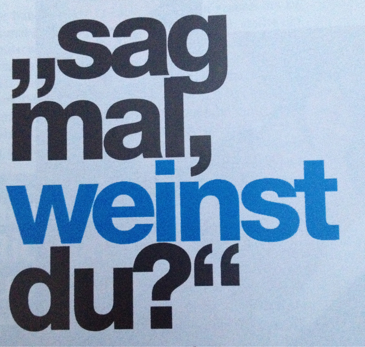 Wieso staunen wir nicht mehr?