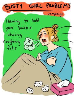 bustygirlcomics:  Chest Cold.