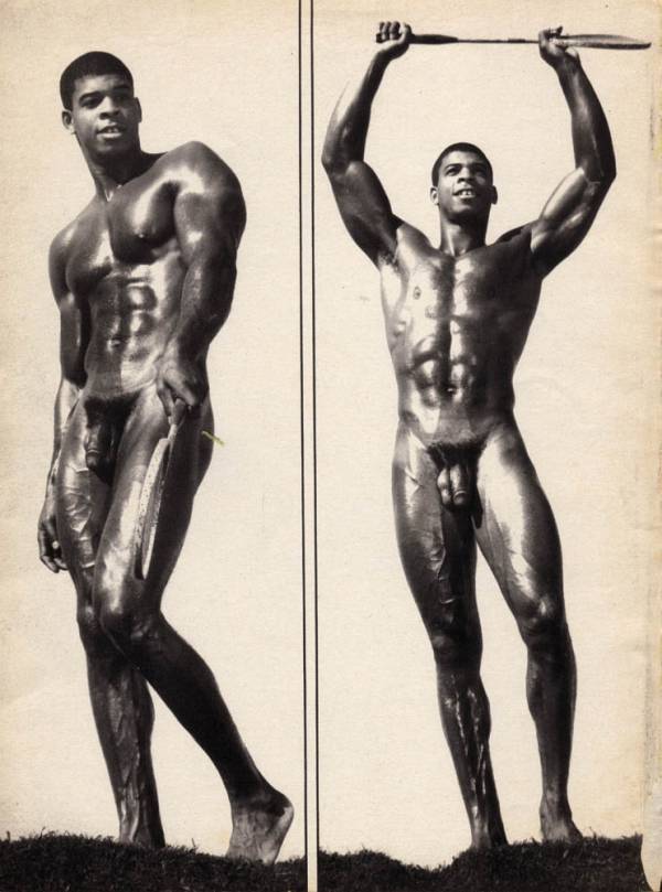 Bill Grant won Mr. America in 1972 and Mr. world in 1974. The last shot is of him