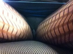 shibarislut:  Up-skirt at my desk.