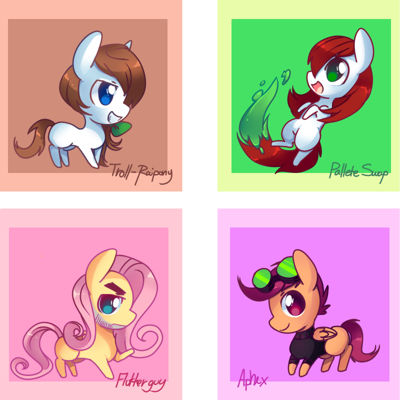 raikissu:  **click here for the second set of ponies** Well, it’s finally done!!So