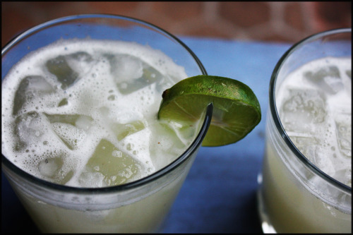 PINEAPPLE JUICE OR JUGO DE PIÑAJuice is big in Ecuador, like really, really big. Every m