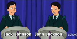 A quién vas a votar, a Jack Johnson o a