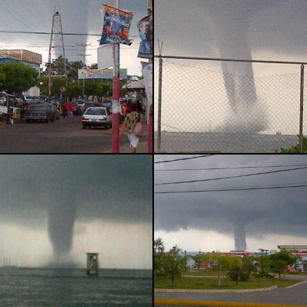rasjomanny:  Manga de agua o tromba marina en el lago de Maracaibo 03/10/12 
