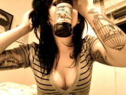 Beer and tits.