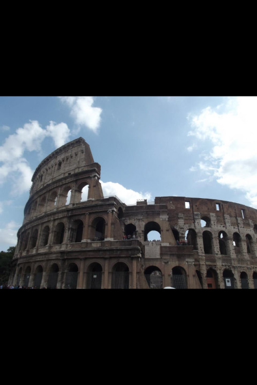 Colosseum! Rome!