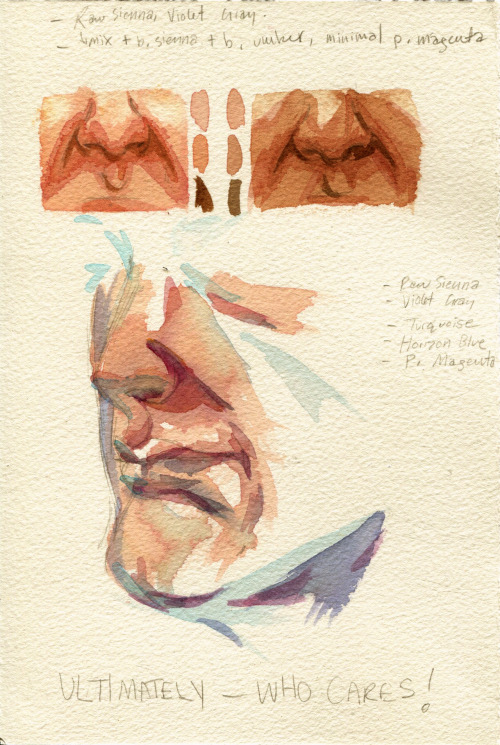 helpyoudraw: carryalaser: WATERCOLOUR CHEAT CODES I made really quick tutorials full of swatches to 