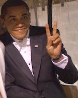 anfagistan:  scarydoka:  is obama a japanese schoolgirl now or something   omg kawaii 