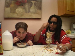 Ho-Rrific:  Andy Milonakis &Amp;Amp; Lil Jon Eating Cereal.  