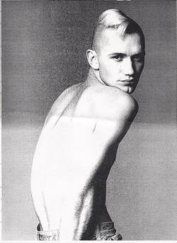 9th:[DANCER/CHOREOGRAPHER/GENERAL GENIUS MICHAEL CLARK BY DAVID BAILEY, circa 1985]