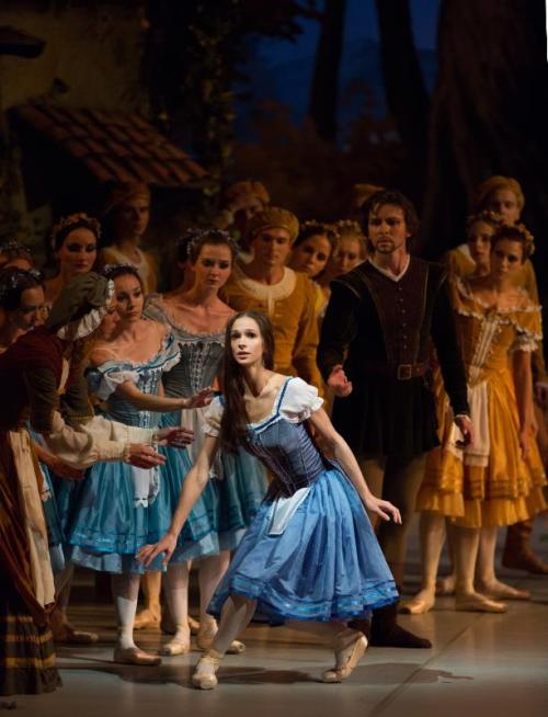 thedailyballet:   Polina Semionova in Giselle at the Mikhailovsky Theatre. Photo by Stas Levshin.