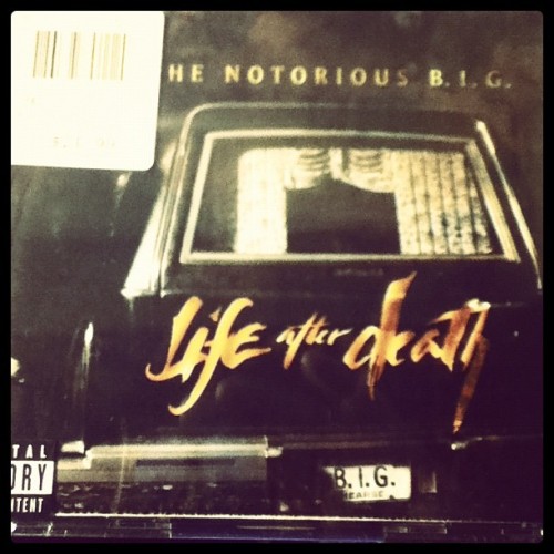 Early birthday gift from myself haha. #notoriousbig #biggiesmalls #lifeafterdeath #hiphop #rap #baby