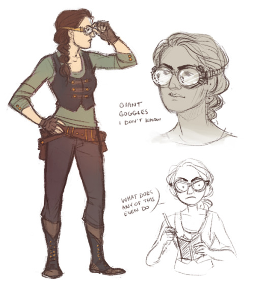 Linds and I are inventing Myst personas for ourselves because that is the next logical step in our n