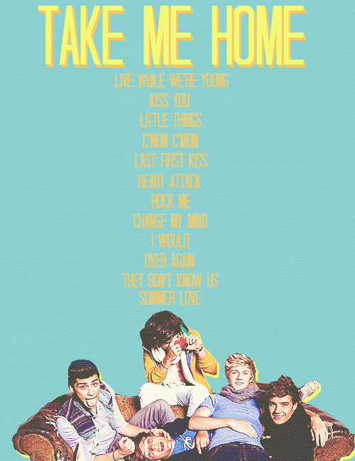 craics:  Take Me Home - Tracklist 