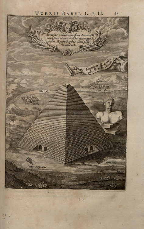 yu-euphrates:Turris Babel, Liber Secundus page 67. Athanasius Kircher