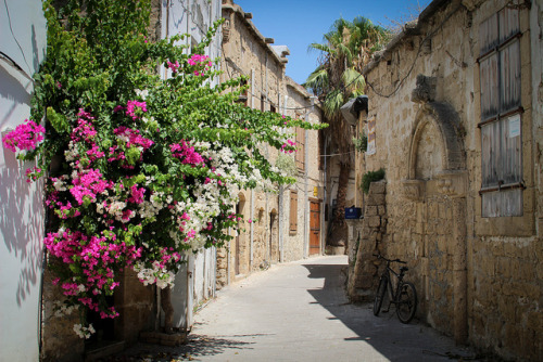 Medieval streets of Kyrenia in Northern Cyprus (by Donal O'C).