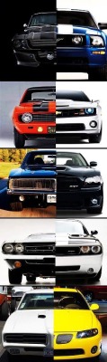 Boxuvrox:  Coversure:  Old And New  I Love How All The Old Cars Are Stock Except