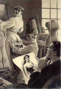 datlamb:  zombiebitecuddles:  dalelazarov:  Sometimes you have to use what’s at hand in order to be creative… “Décolleté” by Benoît Prévot.  Oh my godddddddddddd  THE DUDES HUGE ASS BONER IN THE MIRROR THOUGH 